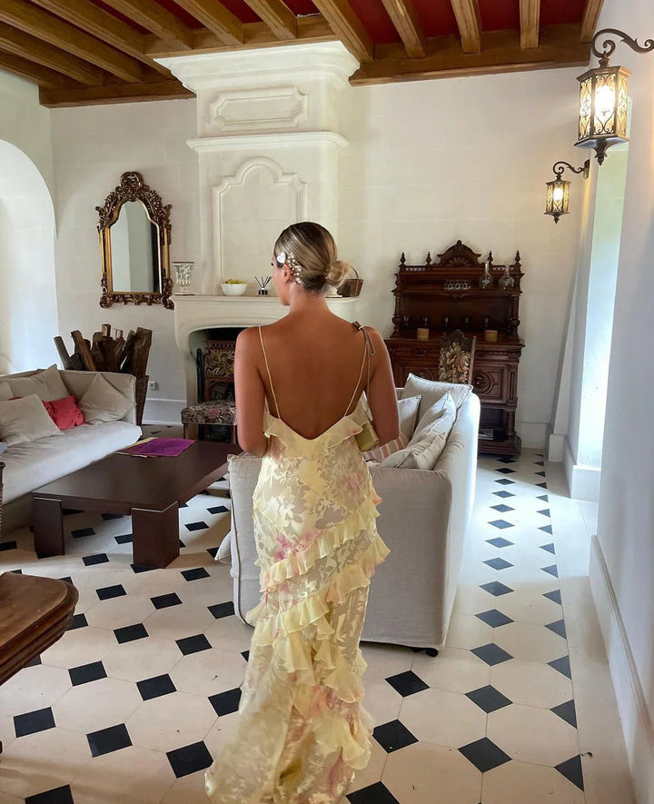 Julieta - Robe Longue avec Volants