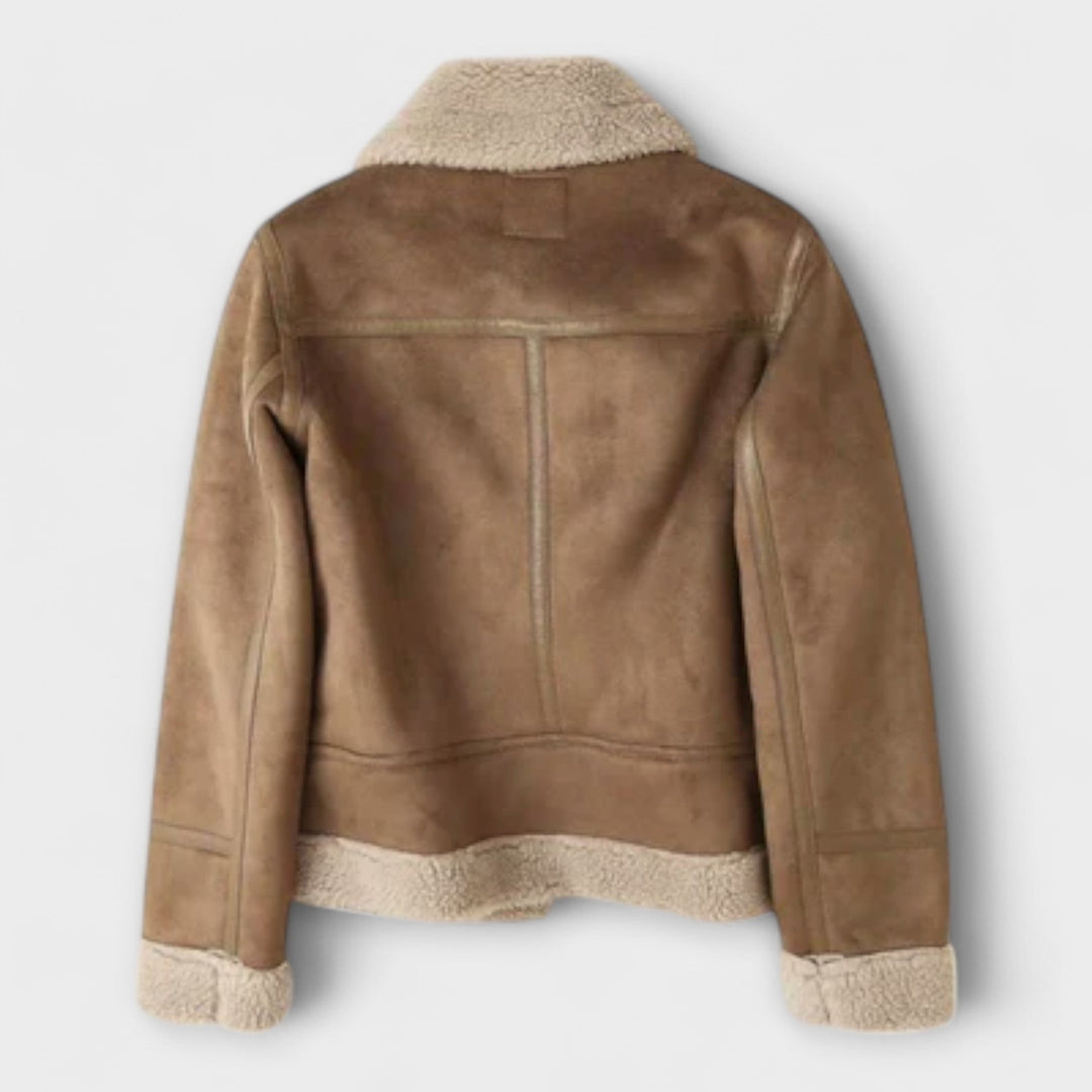 Catarina - Veste Pilote en Daim