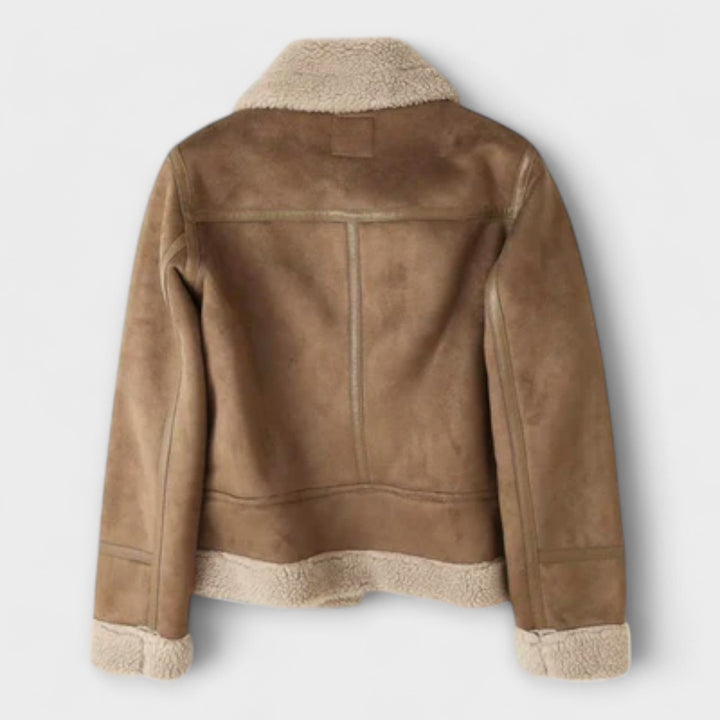 Catarina - Veste Pilote en Daim