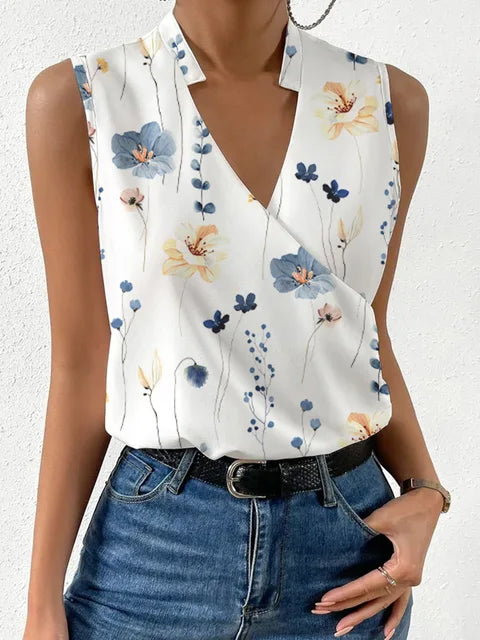 Salete - Top doux avec décolleté en V