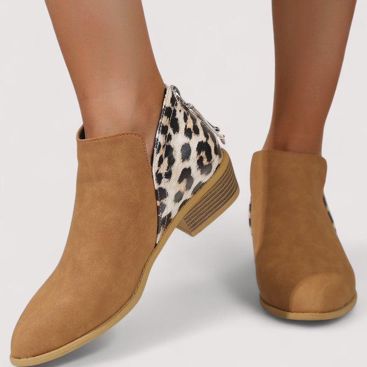 Jasmin - Bottes en daim élégantes