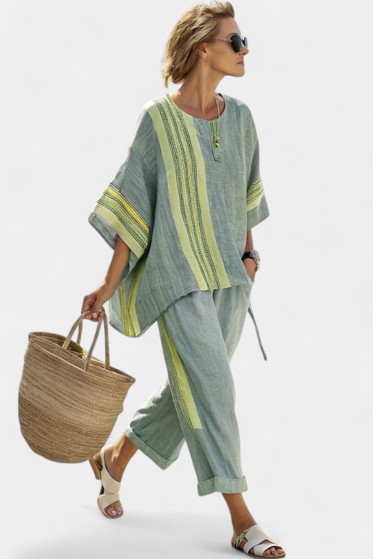 Lorena - Ensemble Boho Lin et Bambou