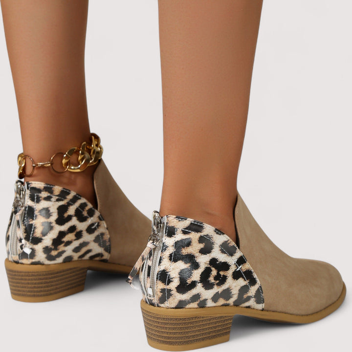 Jasmin - Bottes en daim élégantes