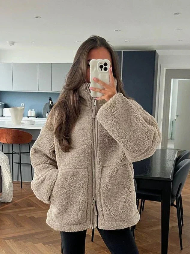 Nádia - Manteau d'Hiver Doux