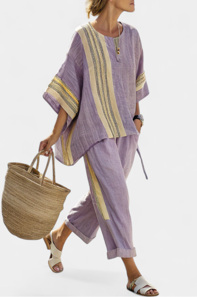 Lorena - Ensemble Boho Lin et Bambou
