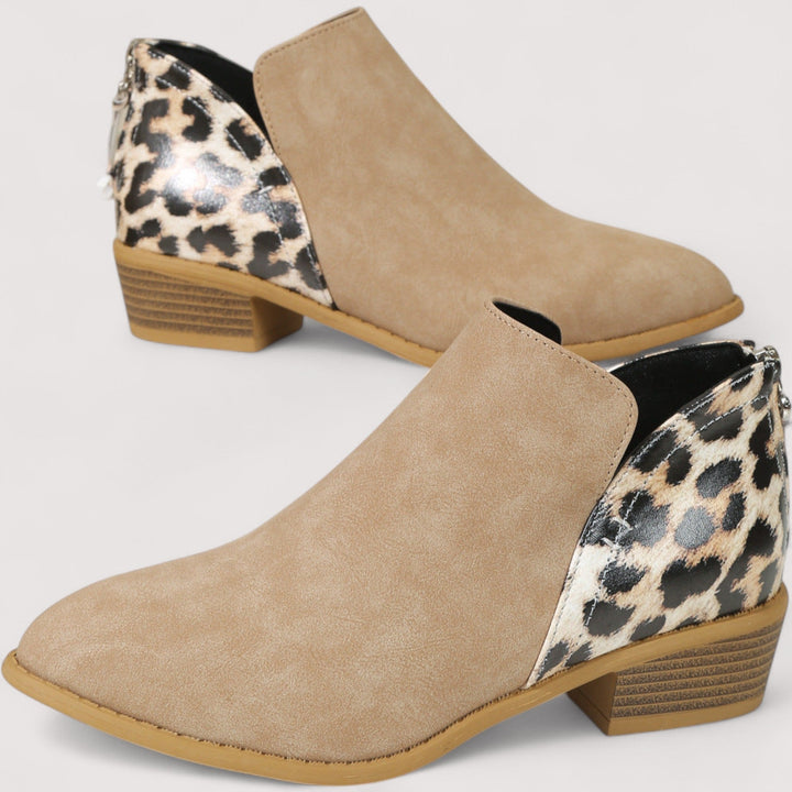 Jasmin - Bottes en daim élégantes