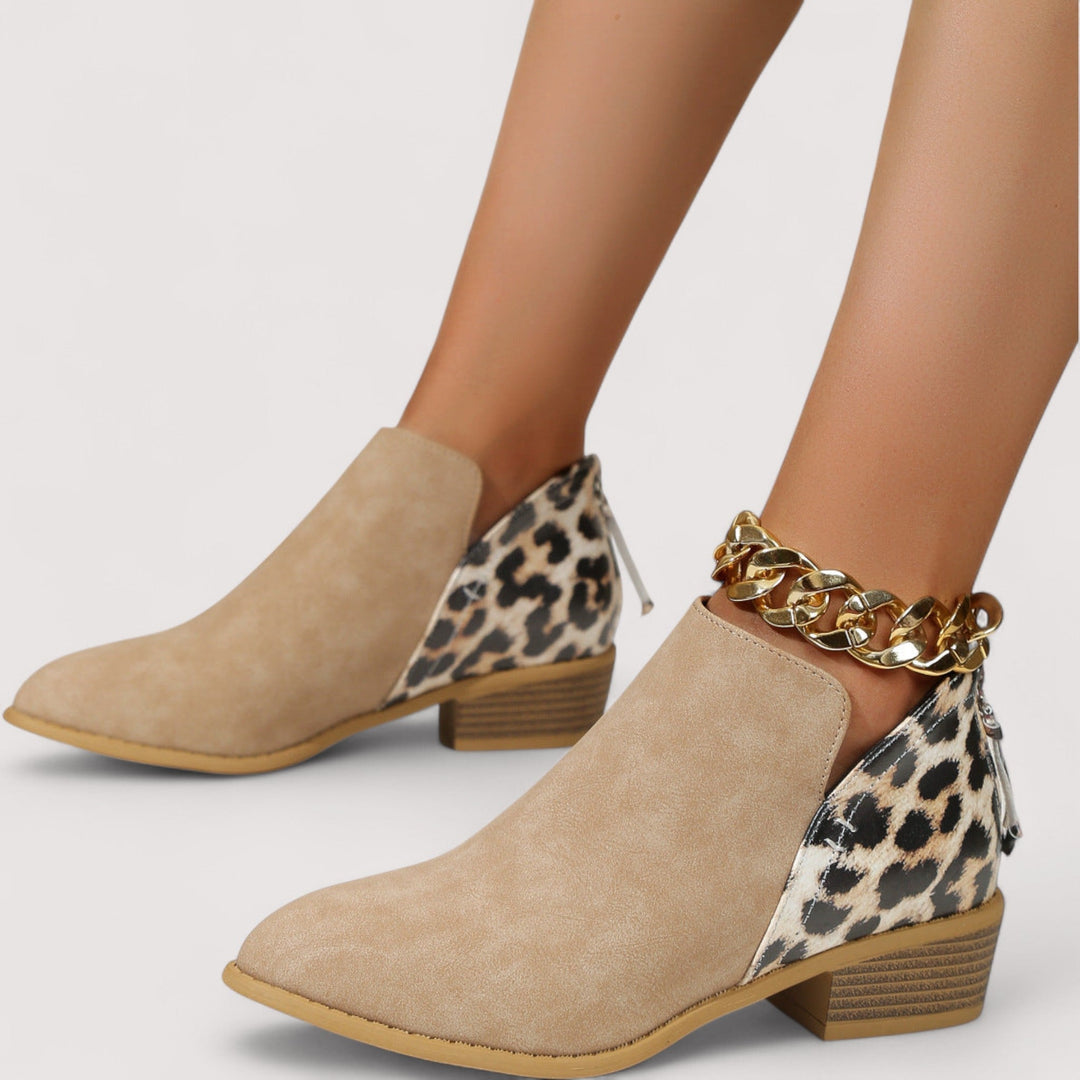 Jasmin - Bottes en daim élégantes