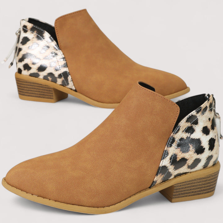 Jasmin - Bottes en daim élégantes