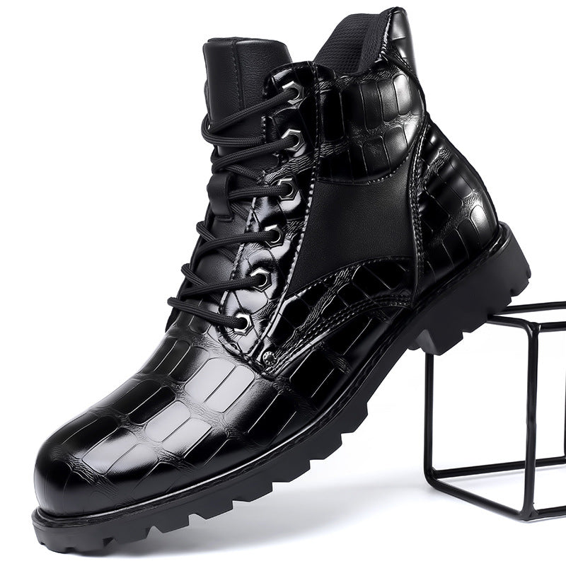 Afonso - Bottes en Cuir de Crocodile