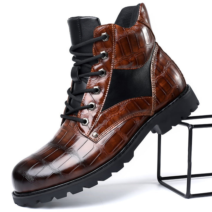 Afonso - Bottes en Cuir de Crocodile