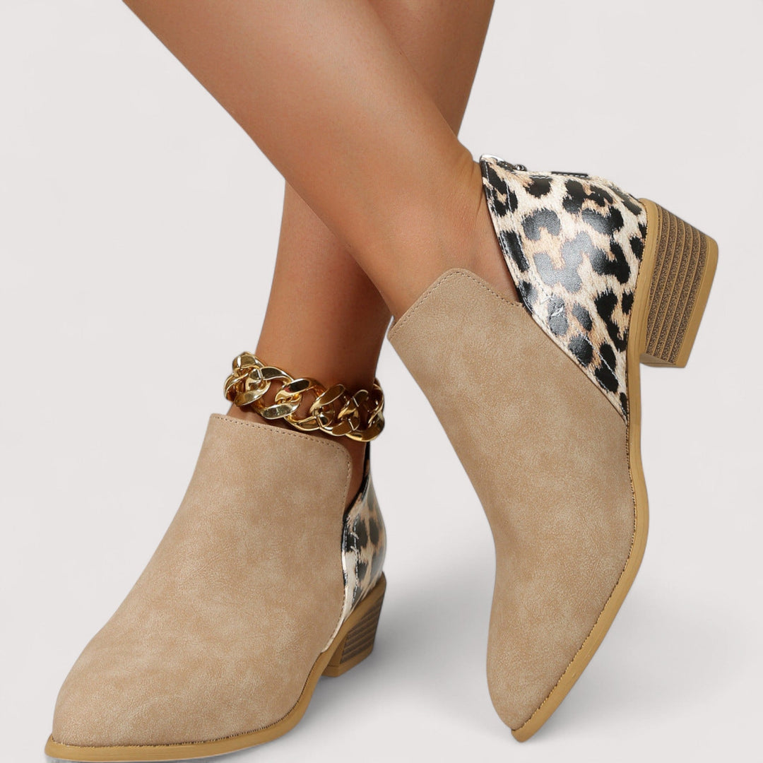 Jasmin - Bottes en daim élégantes