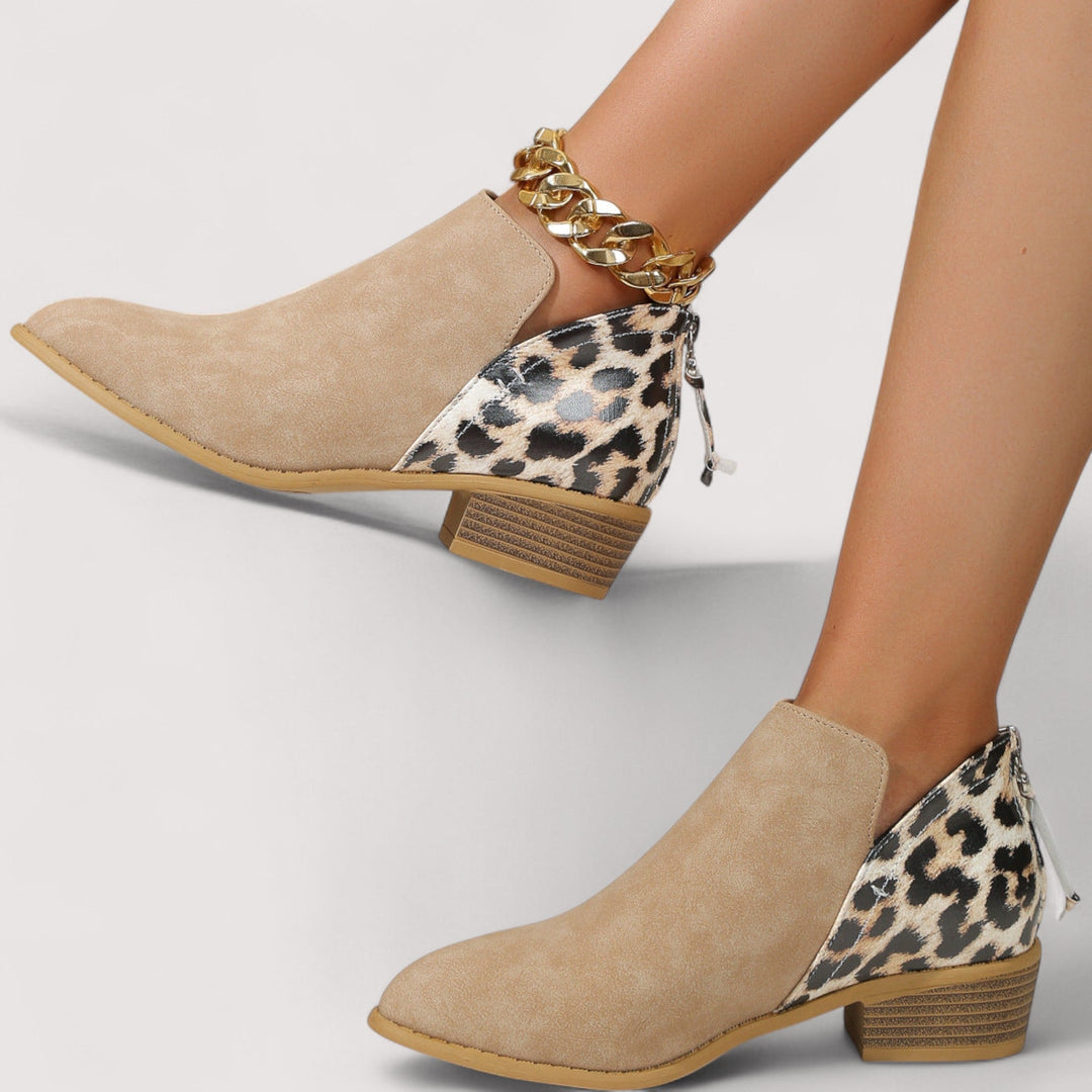 Jasmin - Bottes en daim élégantes