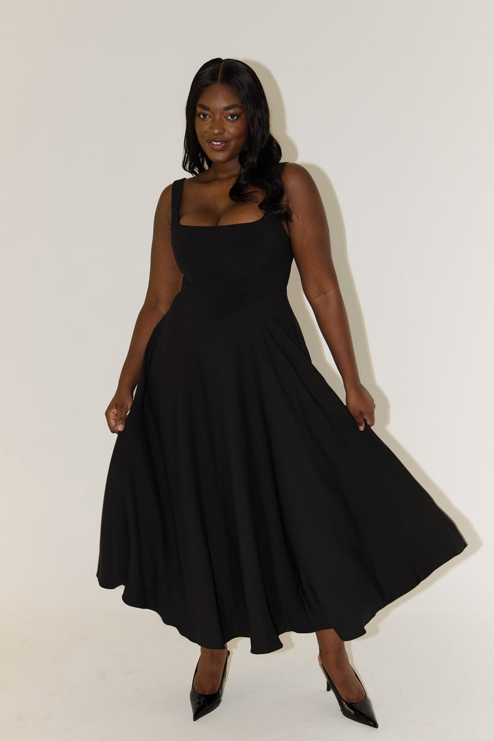 Amélia - Robe Midi Intemporelle