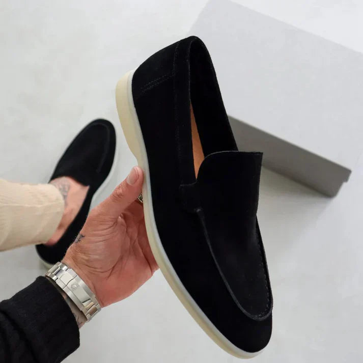 Gustavo - Mocassins en daim