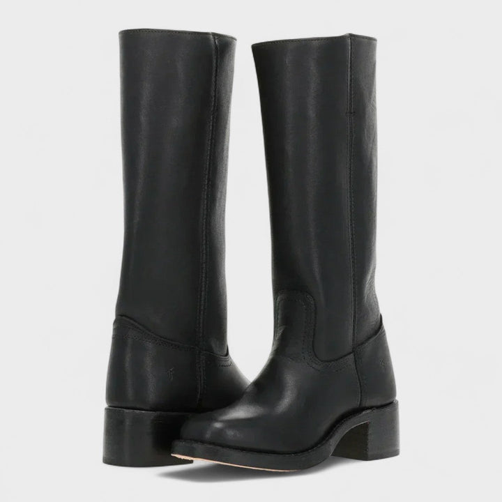 Bottes Classiques d'Équitation à Tige Haute