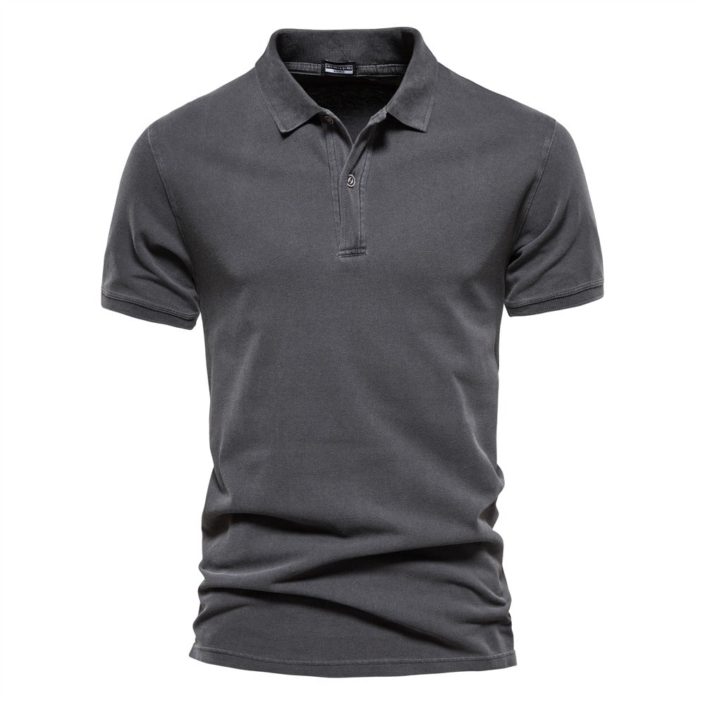 Polo - Col Côtelé Trois Boutons