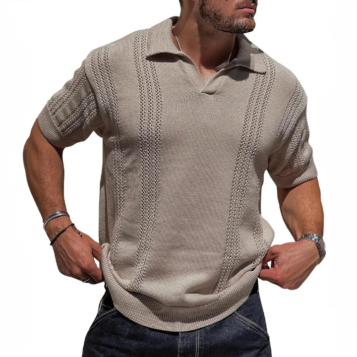 Chemise Polo - Mélange de Tissu Respirant