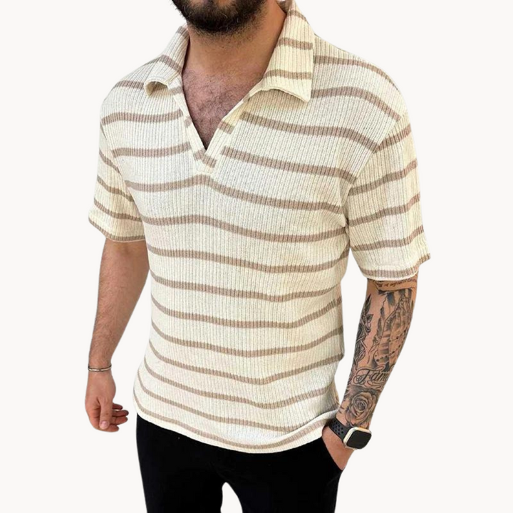 Chemise Polo - Col Johnny Respirant