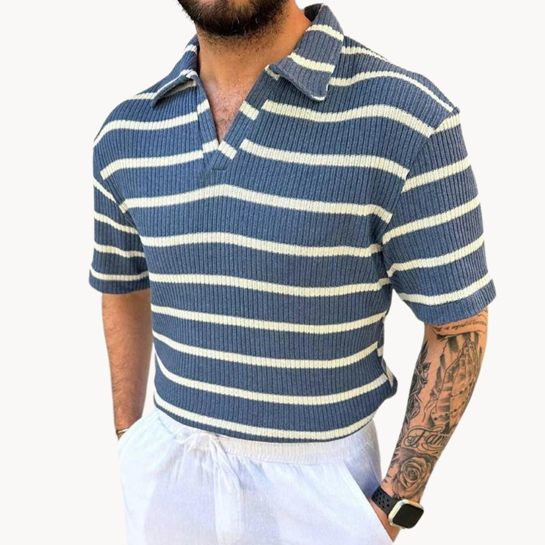 Chemise Polo - Col Johnny Respirant