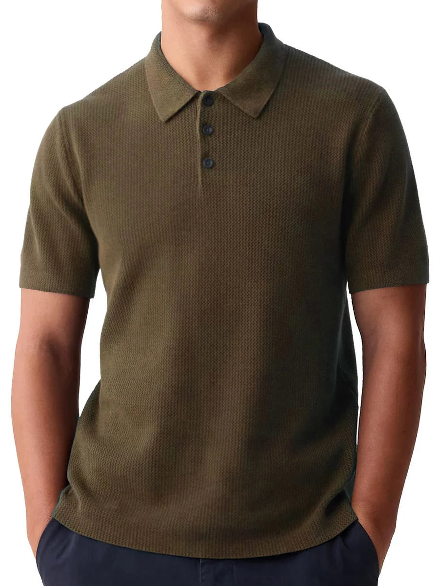 Chemise Polo - Mélange Léger Respirant