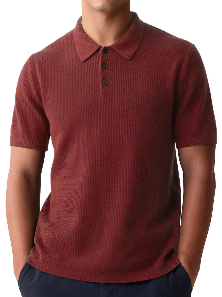 Chemise Polo - Mélange Léger Respirant