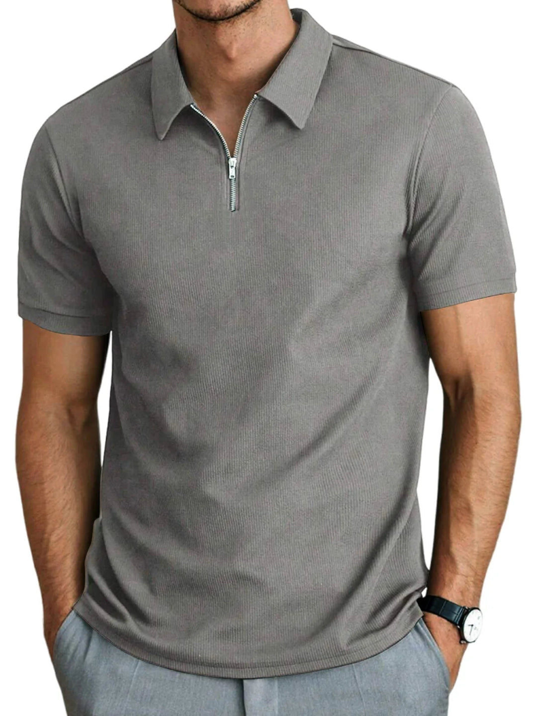 Chemise Polo - Mélange Léger Relaxé