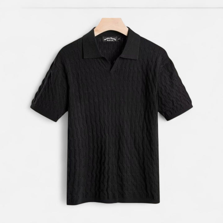 Chemise Polo - Texture Piqué Mélangée