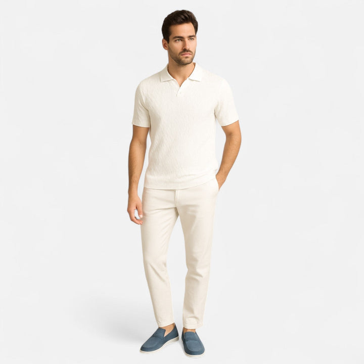 Chemise Polo - Texture Piqué Mélangée