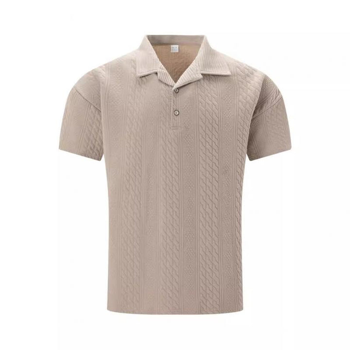 Chemise Polo - Texture Jacquard Détendue