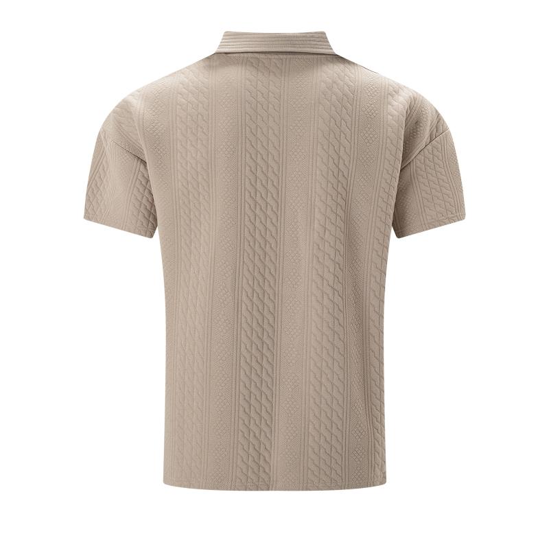 Chemise Polo - Texture Jacquard Détendue