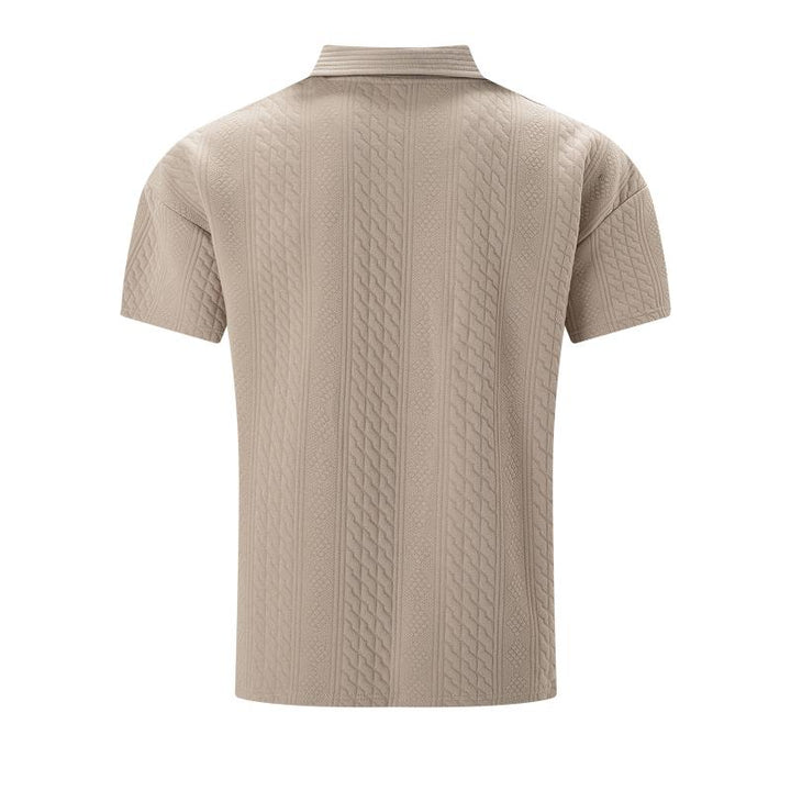 Chemise Polo - Texture Jacquard Détendue