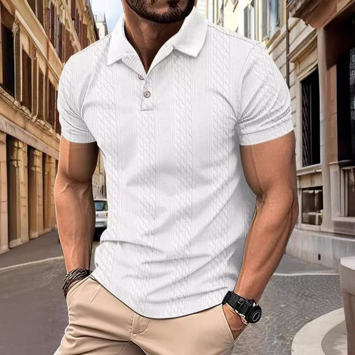 Chemise Polo - Texture Jacquard Détendue