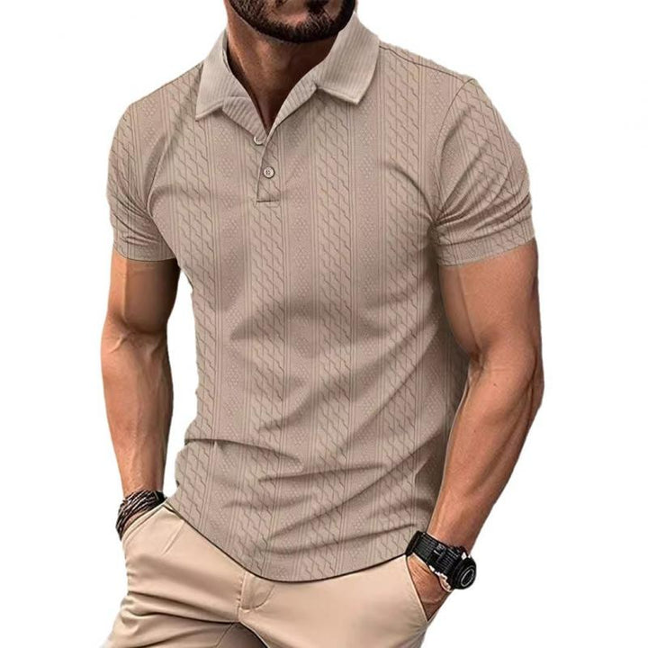 Chemise Polo - Texture Jacquard Détendue