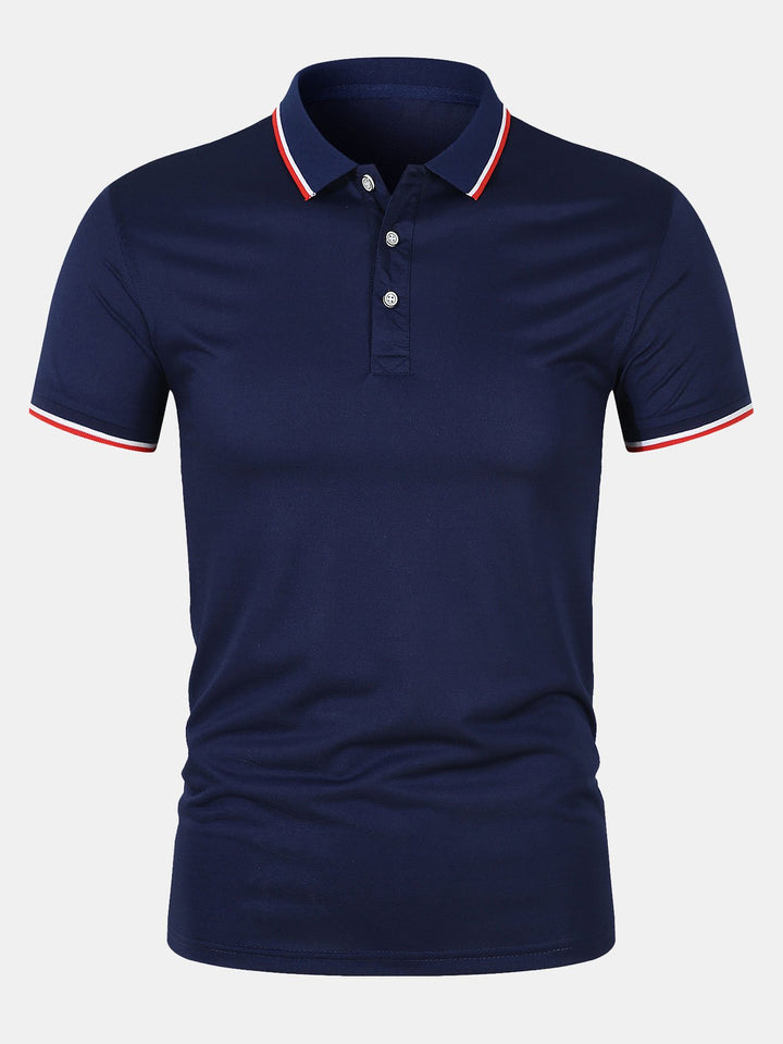 Chemise Polo - Fermeture Boutonnée Maille