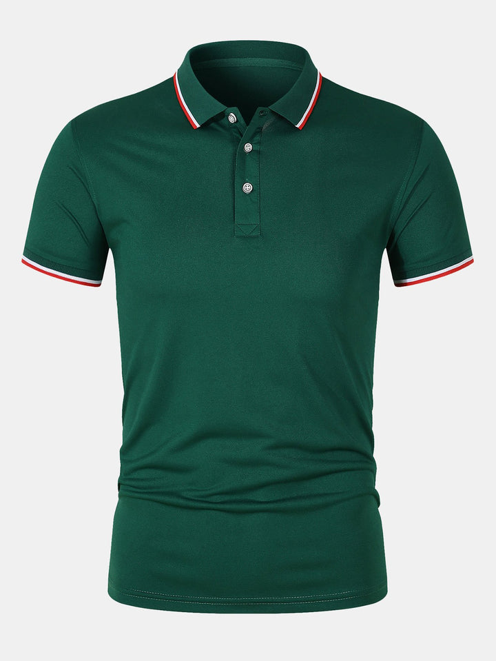 Chemise Polo - Fermeture Boutonnée Maille