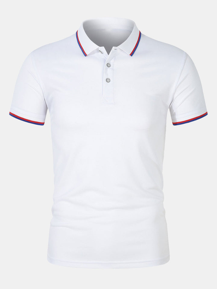 Chemise Polo - Fermeture Boutonnée Maille