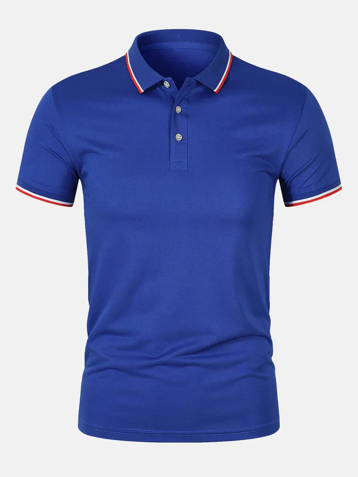 Chemise Polo - Fermeture Boutonnée Maille