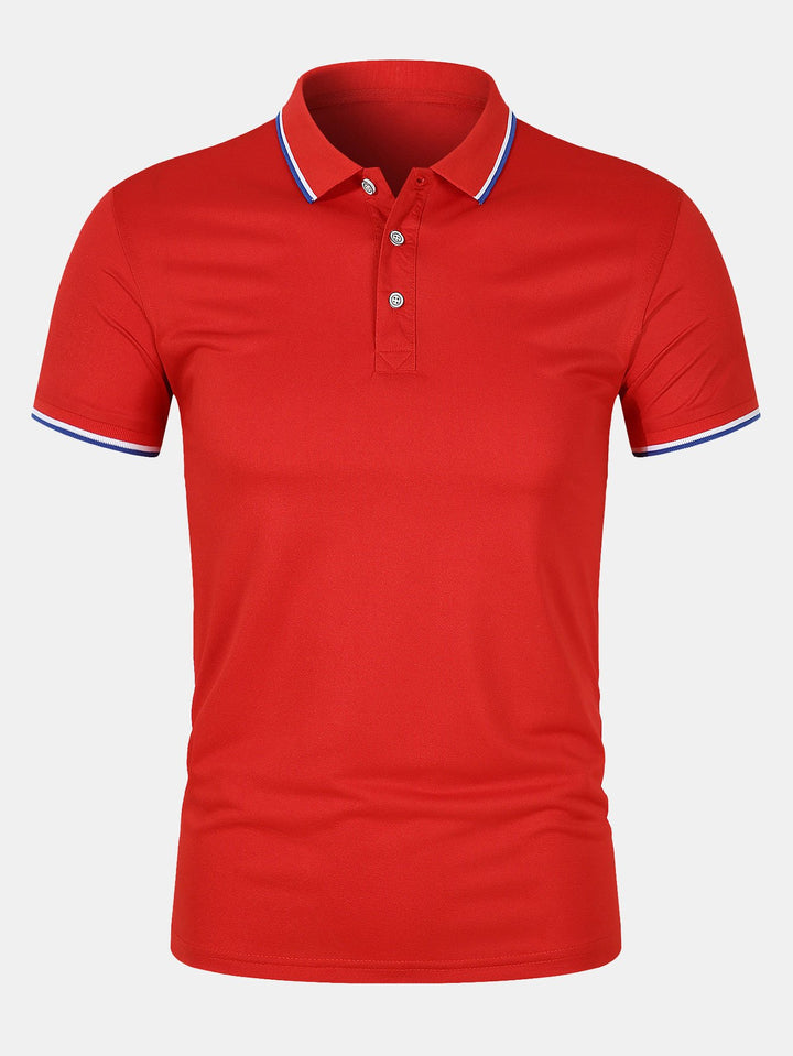 Chemise Polo - Fermeture Boutonnée Maille