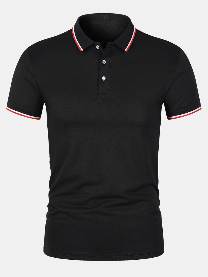 Chemise Polo - Fermeture Boutonnée Maille