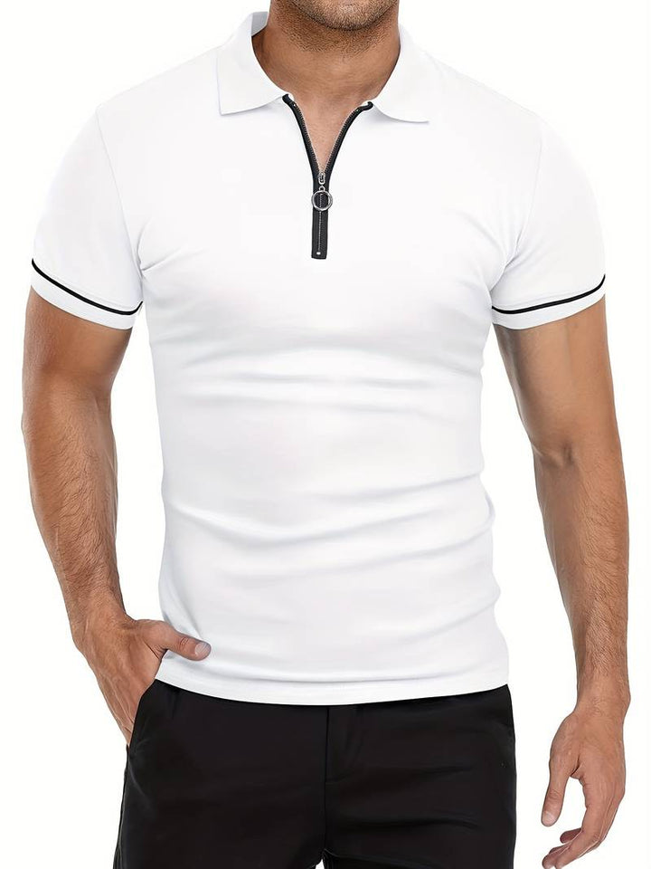Chemise Polo - Col avec Zip Respirant