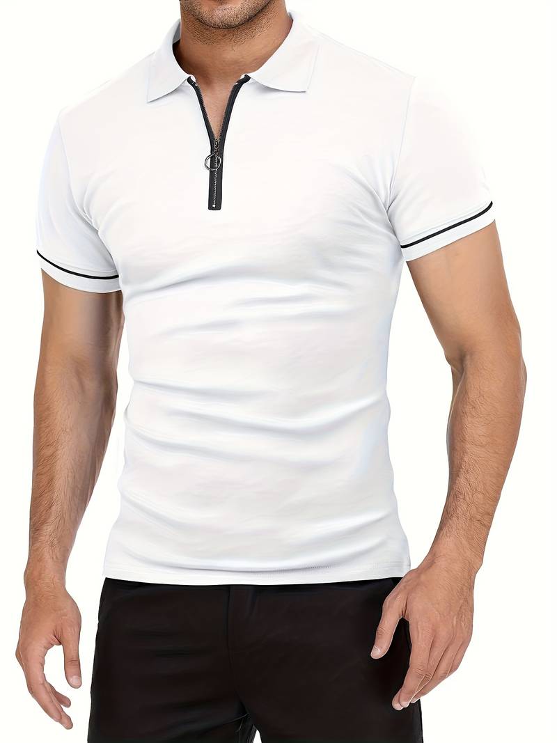 Chemise Polo - Col avec Zip Respirant