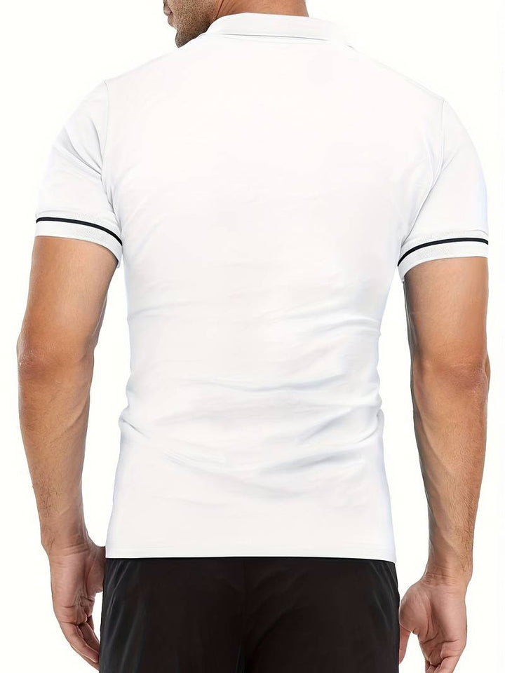 Chemise Polo - Col avec Zip Respirant