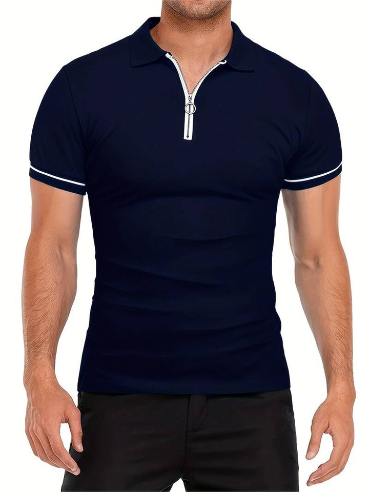 Chemise Polo - Col avec Zip Respirant