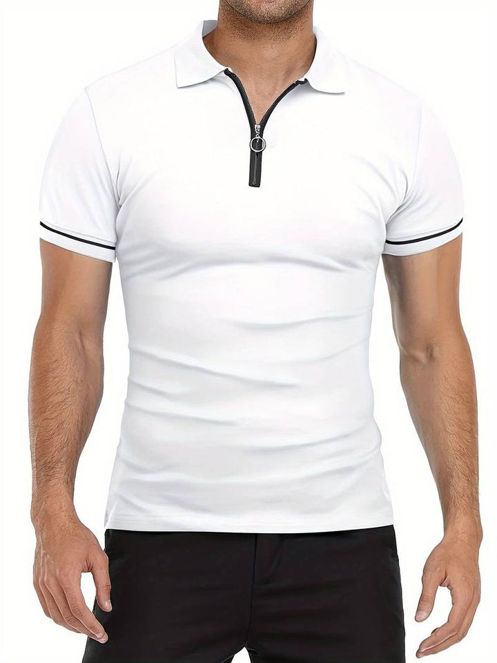 Chemise Polo - Col avec Zip Respirant