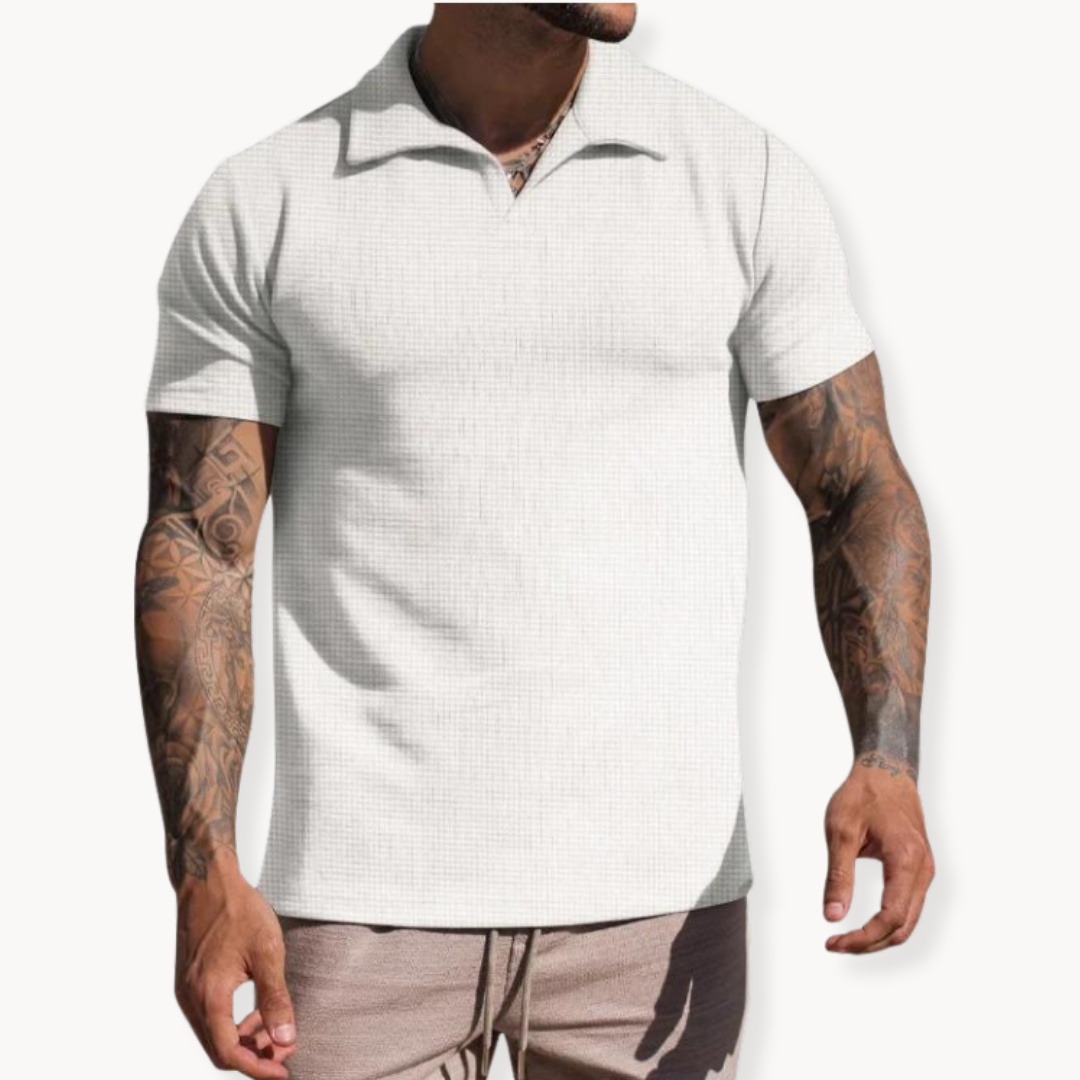Polo - Fibres Teintes Col Johnny