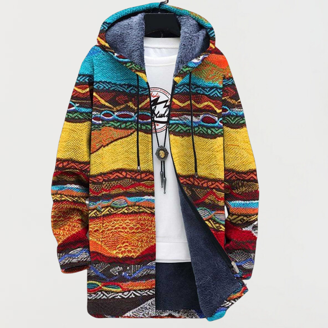 Sweatshirt avec art tribal