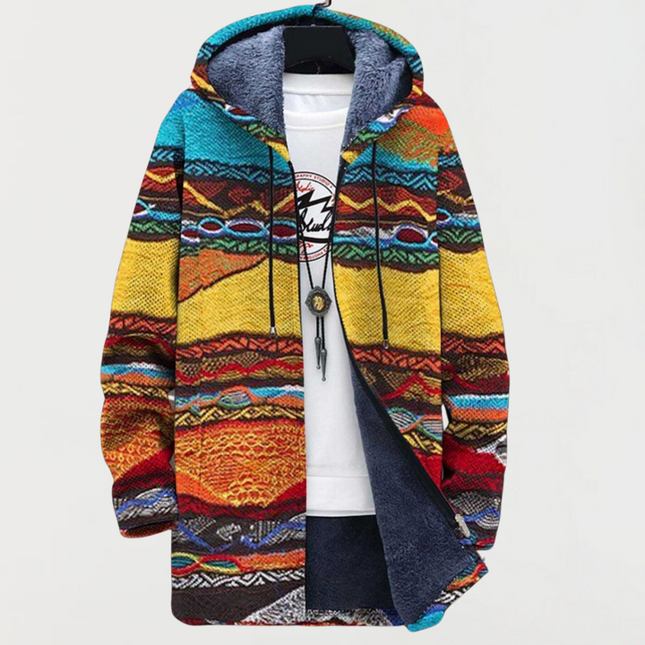 Sweatshirt avec art tribal
