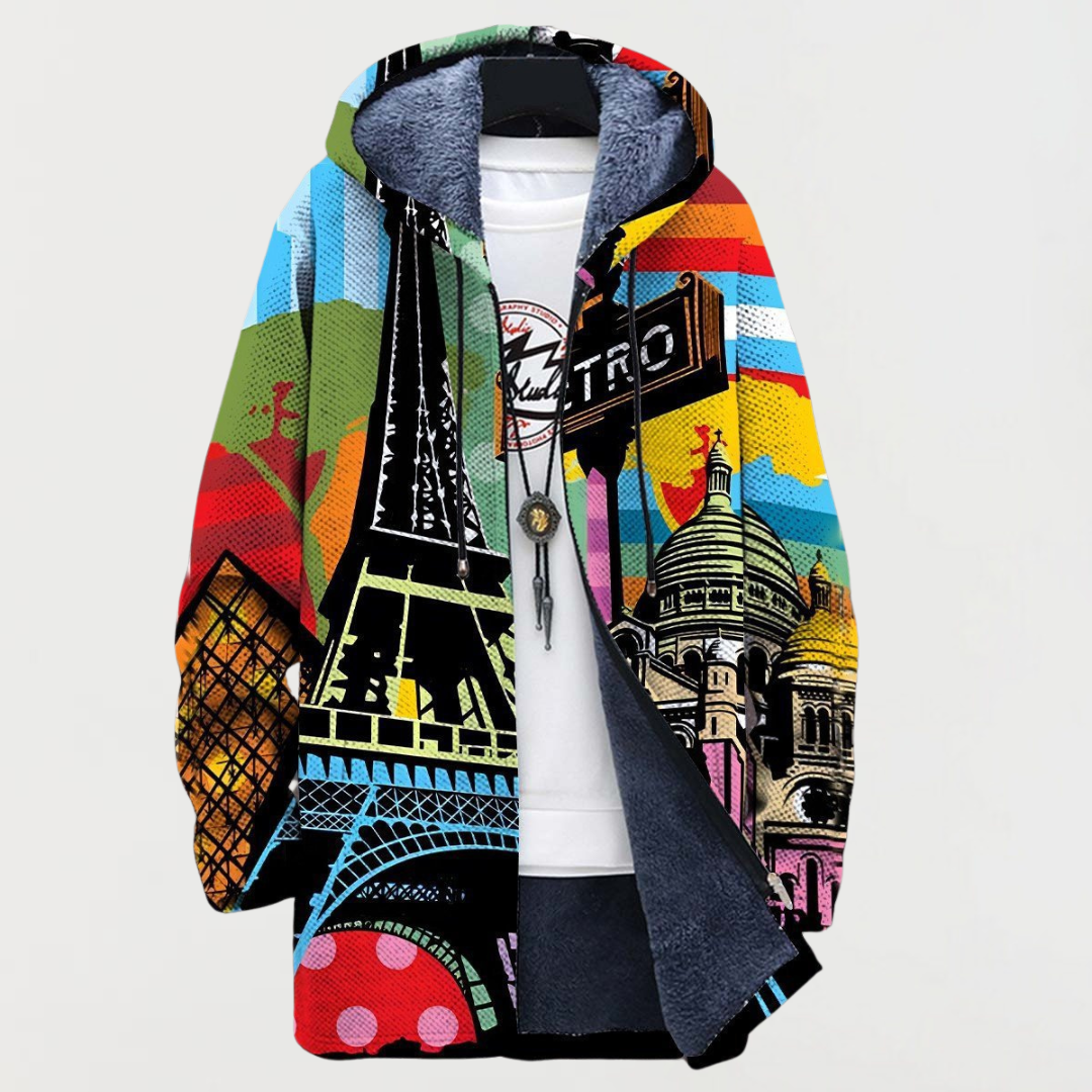 Sweat à motif urbain