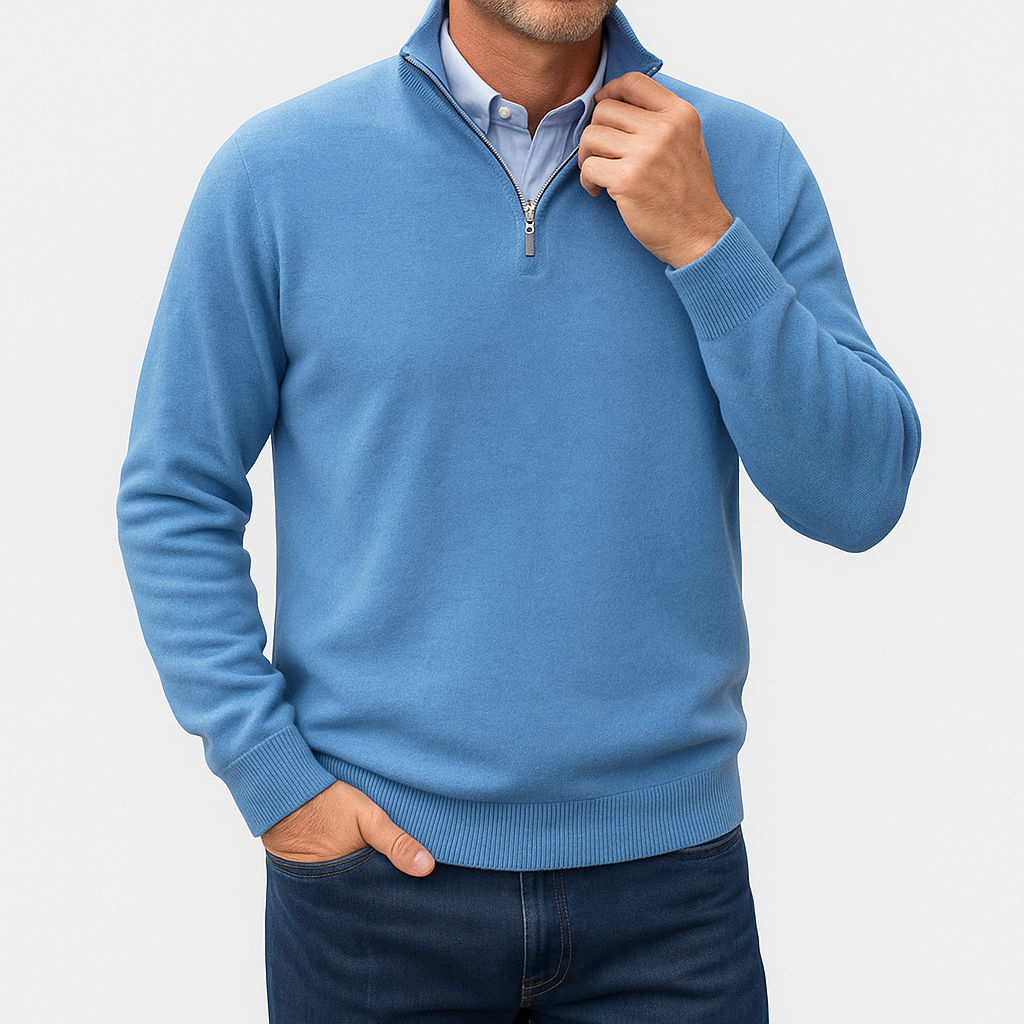 Pull à Col Montant - Maille Légère