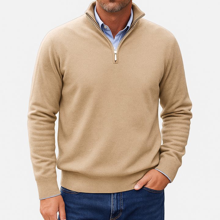 Pull à Col Montant - Maille Légère